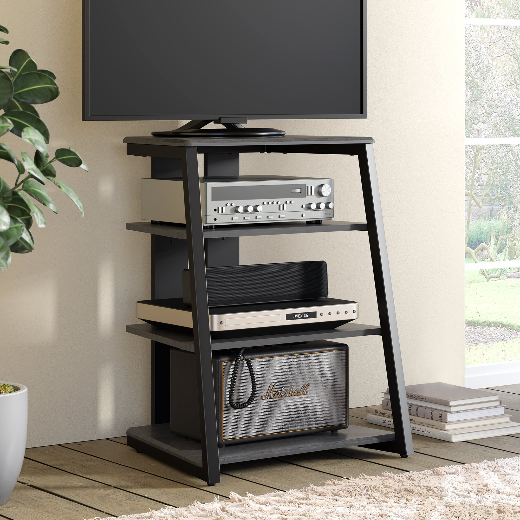 Trent Austin Design® Height Adjustable Audio Rack & Reviews - Wayfair ...