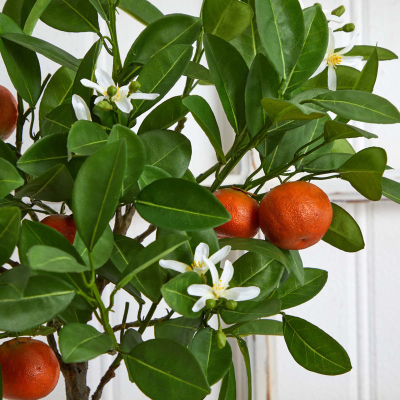 Olive artificielle 30,5 po en pot