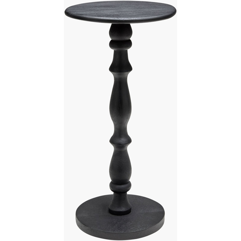 Table de bout Harare HHR-002 H 24 po x l 12 po x P 12 po, Noir