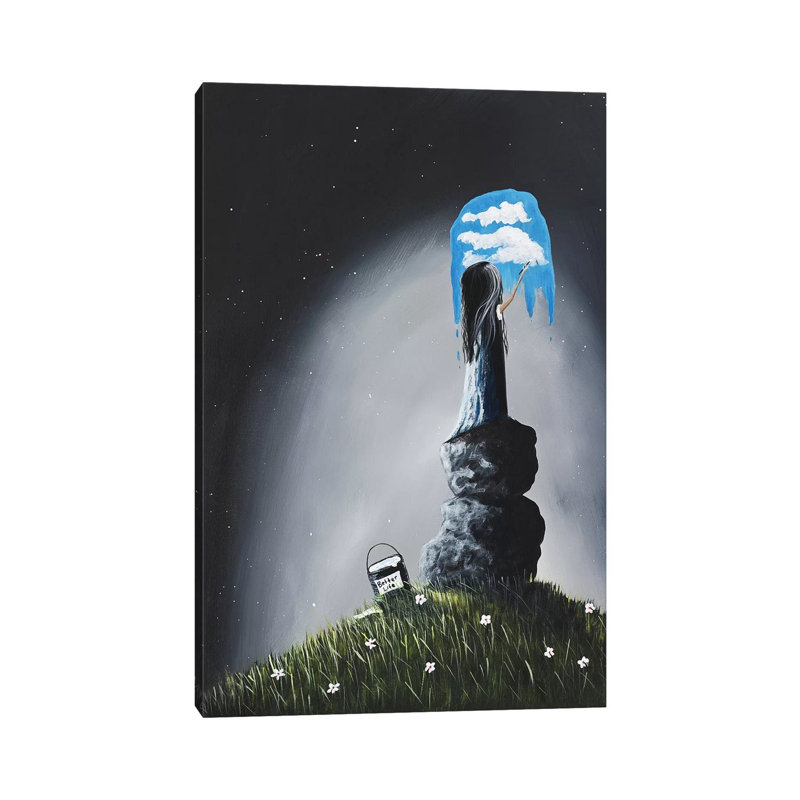 A Better Life Is On The Way - Wrapped Canvas Print, 30.48 cm H x 45.72 cm W
