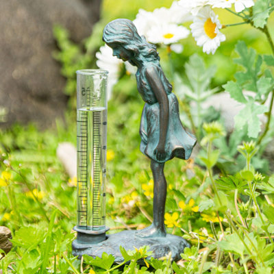 Garden Rain Gauge Decor