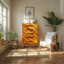 Commode 5 tiroirs Millwood Pines Linea-986929282