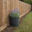 Suvanna Pot Planter Concrete Effect Recycled Plastic Outdoor Planter-122610402-119308122