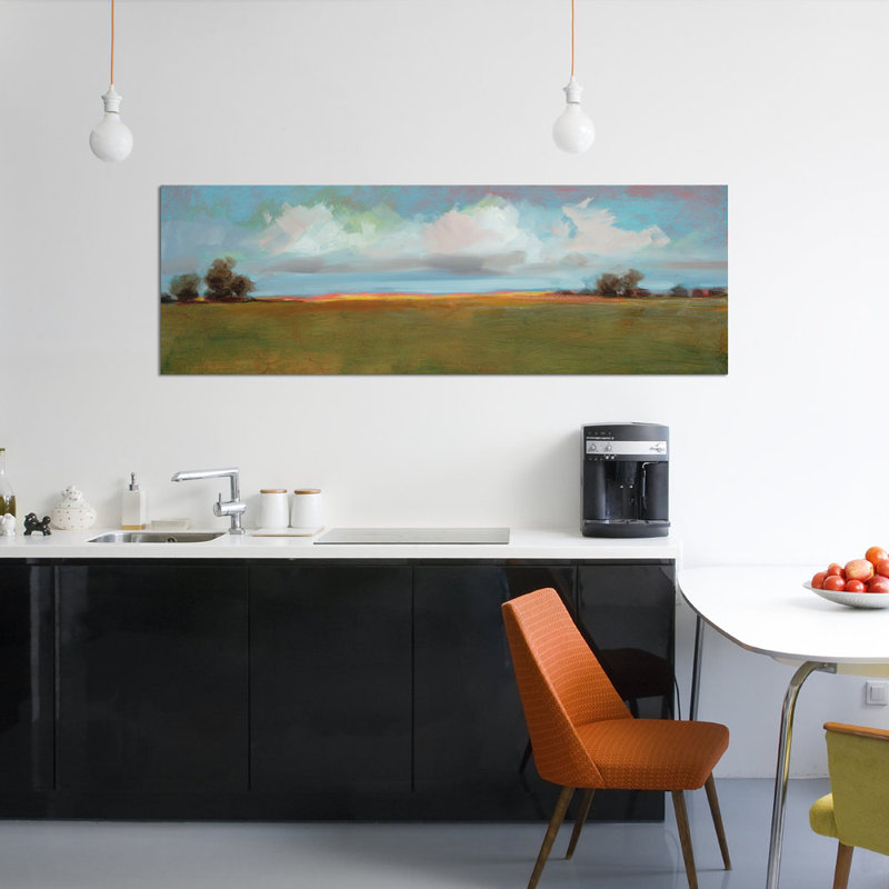 « landscape cii », impression sur toile, H 12 po x l 36 po x P 1,5 po, Toile tendue