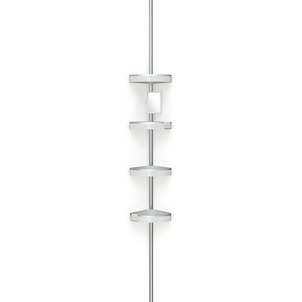Rebrilliant Tension Pole Stainless Steel Shower Caddy