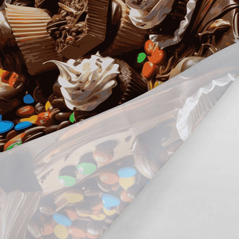 Tapisserie murale Desserts MandMs, 51 po x 60 po