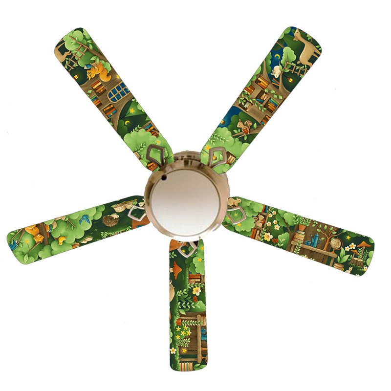 Ventilateur de plafond 5 pales 52 "