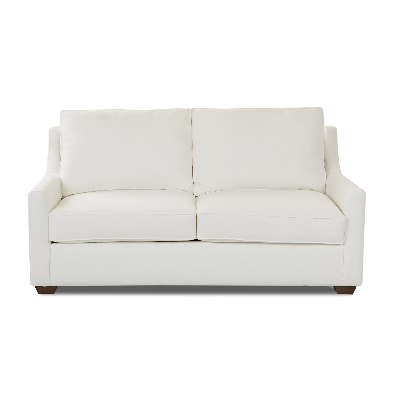 Gemi 72" Loveseat, Classic Bleach White