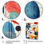 Coloré géométrique Mid Century Shapes 2 - art mural géométrique-1232896363-1232896370