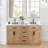 Gavino 60'' Double Bathroom Vanity with Engineered Stone Top-1133271607-1133271600