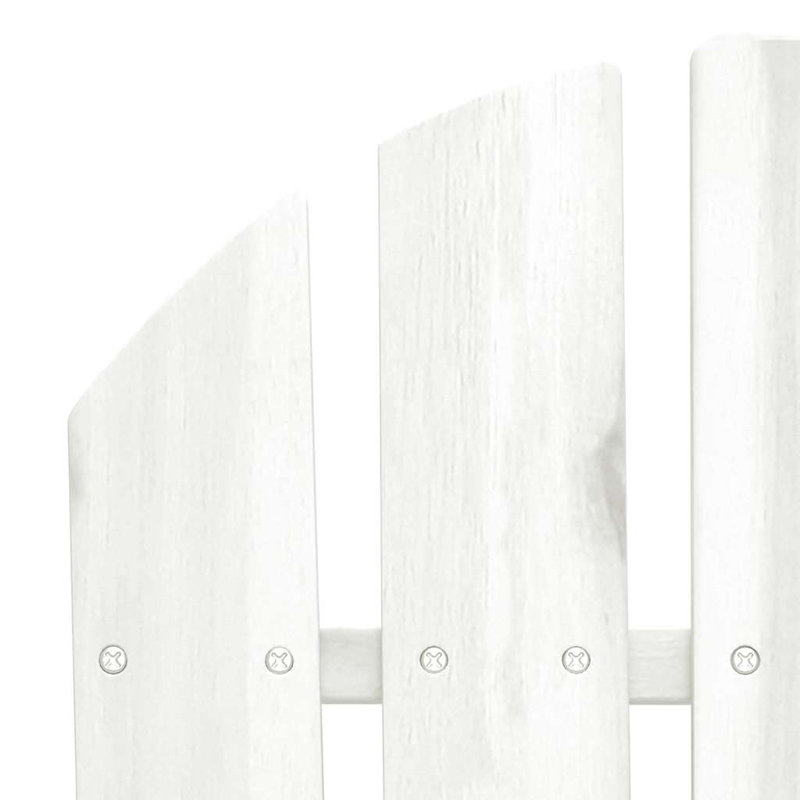 Ahaan Fir Outdoor Adirondack Chair, White
