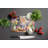 Decorating Easter Corgi Glass Cutting Board