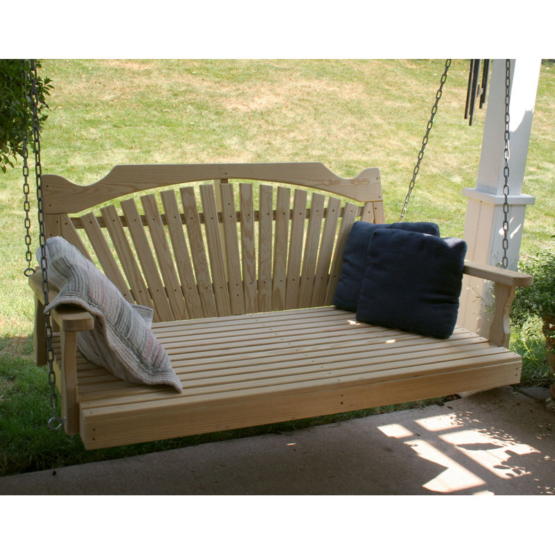 2 Person Pine Porch Swing