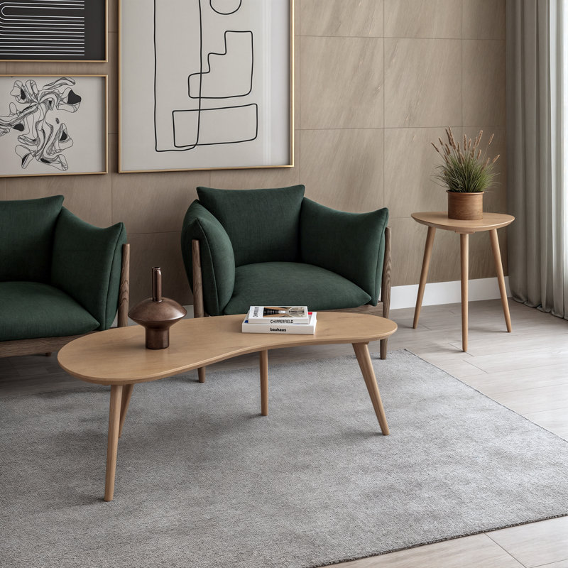 Table basse Chandrima, Chêne clair
