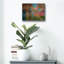  «Dutch Landscape» par Cesare Bellassai, art mural en verre acrylique, 16 po x 12 po