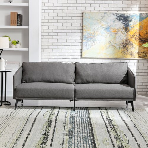 Wade Logan® Junien 74.8'' Upholstered Sofa & Reviews | Wayfair