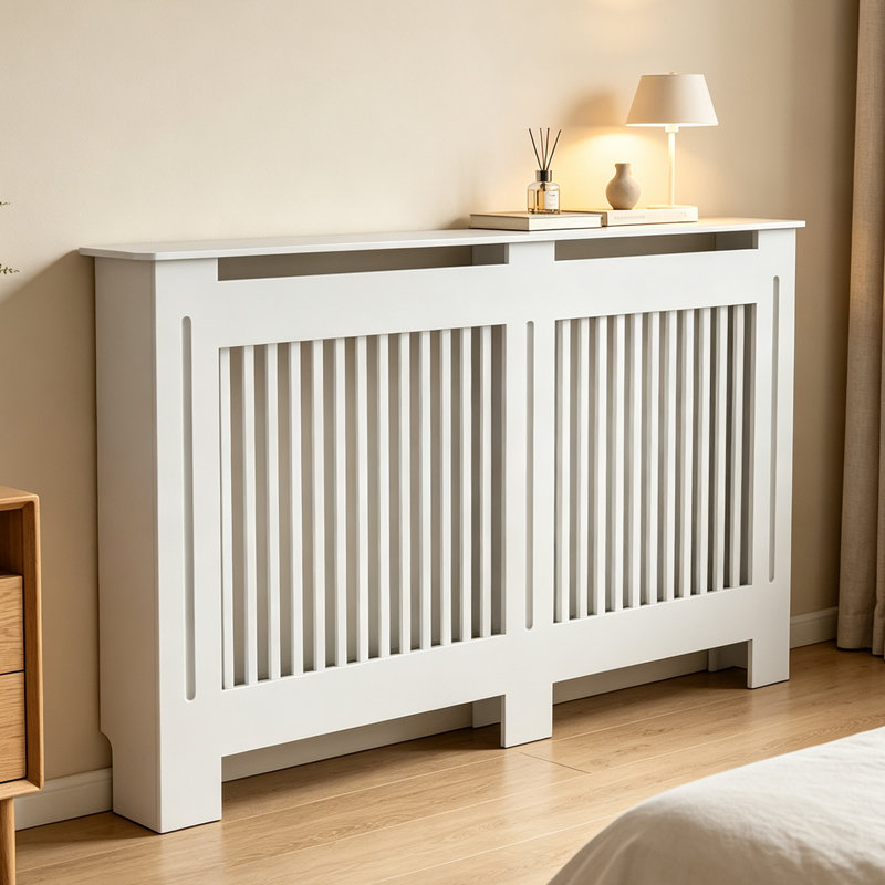 Kulani Radiator Cover, 92.2cm H x 152cm W x 19cm D