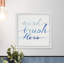 Brush and Floss 1 Piece Single Picture Frame Wall Art-1112679464