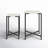 Mckinley Marble Top End Table Set