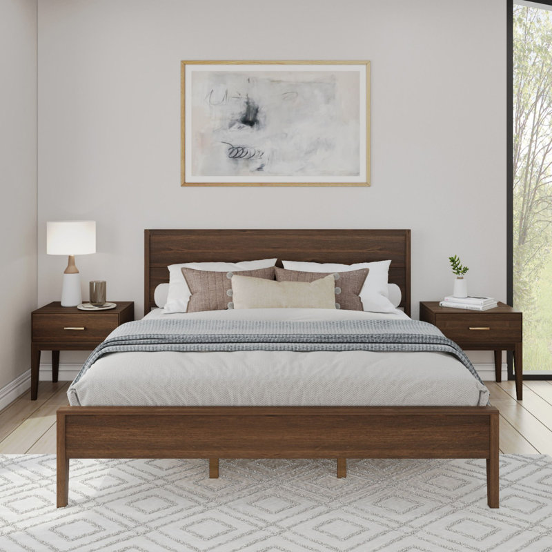Lauritzen Duo Bedroom Set With 2 Nightstands, King