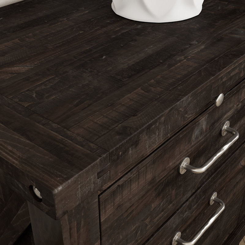 Commode 5 tiroirs avec miroir Carriana