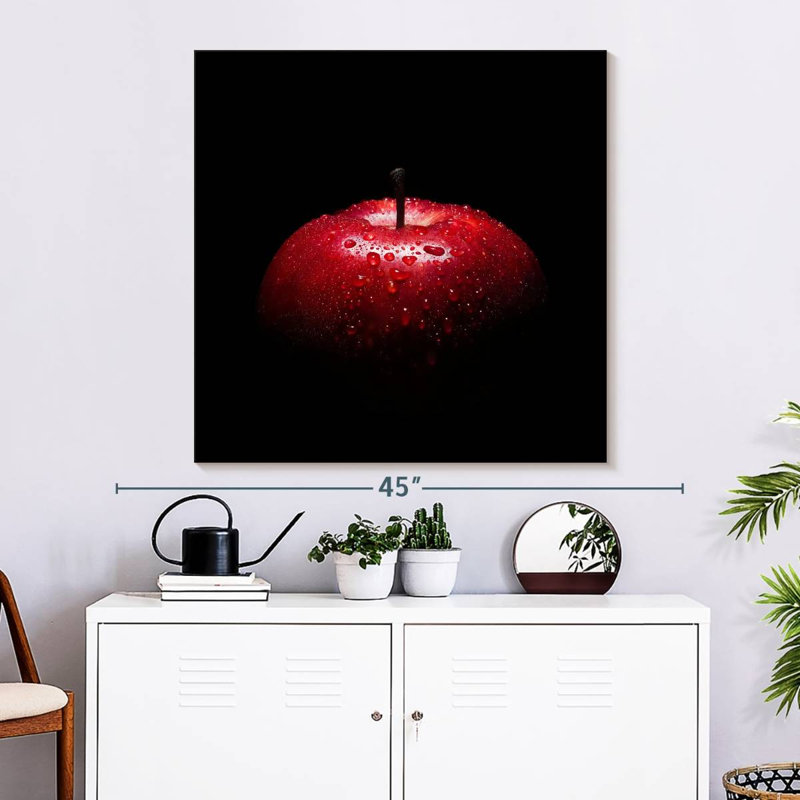 Yarlin Apple Fruit, 33" H x 33" W