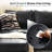 Caynemore 6-Piece 118.5'' Reversible Modern L-Shape Sectional Sofa With Storage Seat- Faux Leather-Black-321356830