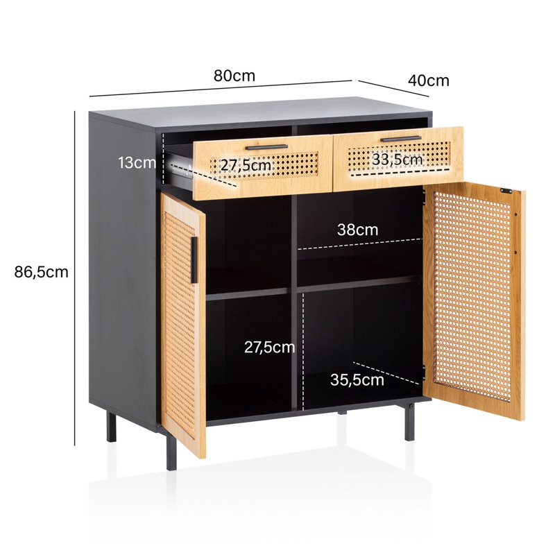 Akeel 80cm Sideboard