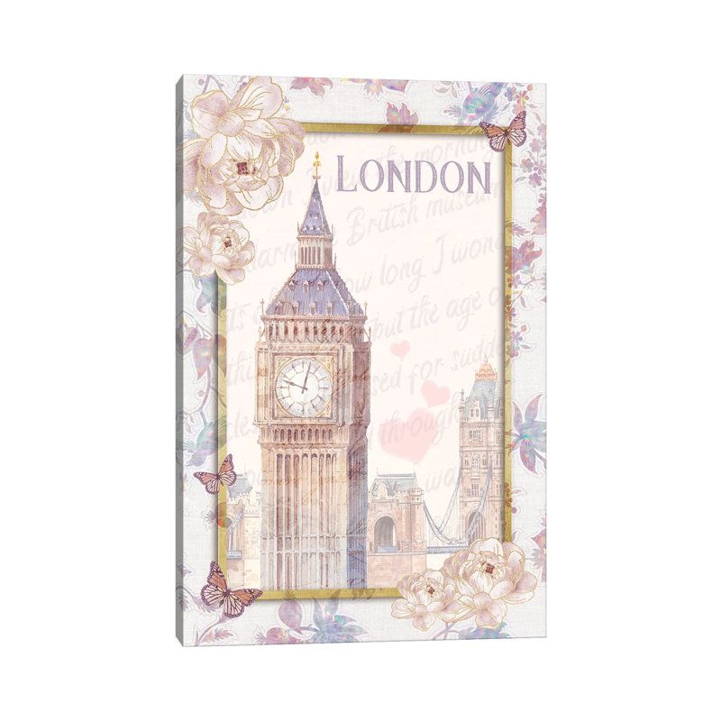 London Town by Claudia McKinney - Gallery-Wrapped Canvas Giclée on Canvas, 152.5 cm H x 101.5 cm W x 3.175 cm D, No Frame