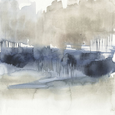 " Fog On The Horizon I " by Jennifer Goldberger Painting Print