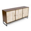 Doppo 63" Wide Pine Wood Sideboard