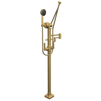 Argonaut Freestanding Tub Filler w/ Hand Shower