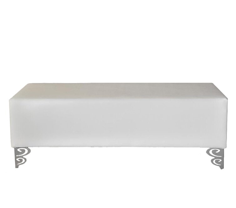 Dandys Faux Leather Upholstered Bench