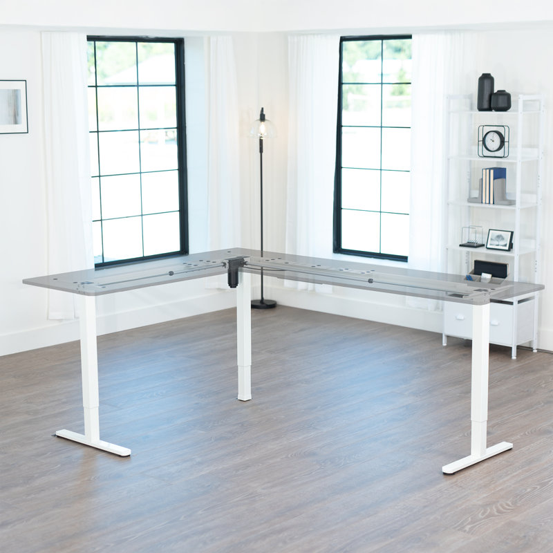Structure de bureau VIVO, Blanc, H 27,7 po x l 51,8 po x P 73 po