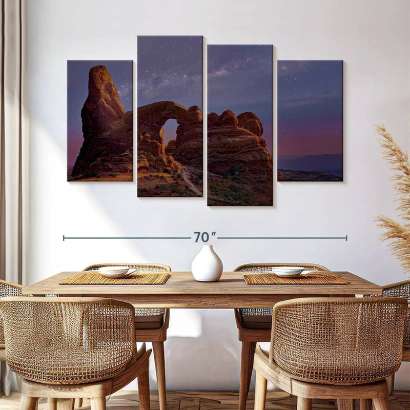 Alvord Windows Rock Arches National Park, H 42 po x l 68 po