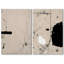 Reproduction d'art moderne minimaliste noir et brun clair Mid Mid Century-92285302-119463603-92285305