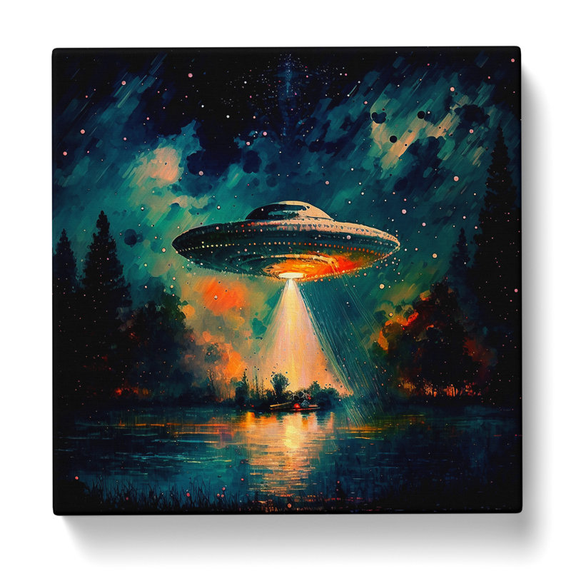 Modern Wall Art - Wrapped Canvas - Framed Print