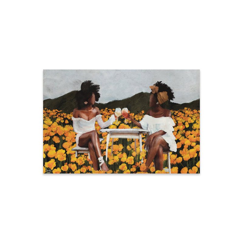 Picnic Date Print On Acrylic Glass