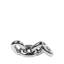 Cossandra Figurine Shape Decorative Chain Sculpture for Living Room, Ceramic Ring Chain Home Décor Ornament-93981216-93981215