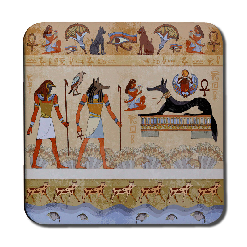 Square 6 Piece Coaster Set