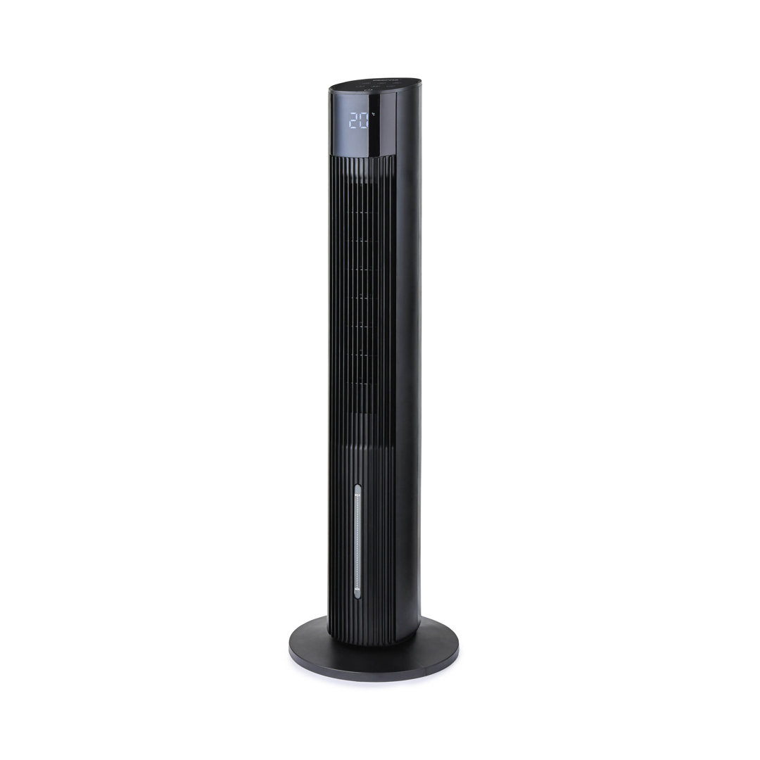 GEEPAS 42" Tower Fan with Remote Control | Bladeless Oscillating Cooling Digital Touch Display, 3 Speed Levels 4 Wind Modes With 12H Timer | Electric