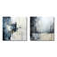 «Winter Abstract Landscape», 2 pièces-161995322-161995316