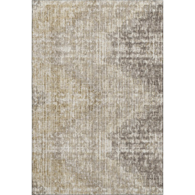 Premium Machine Washable Ansley Geometric Rug