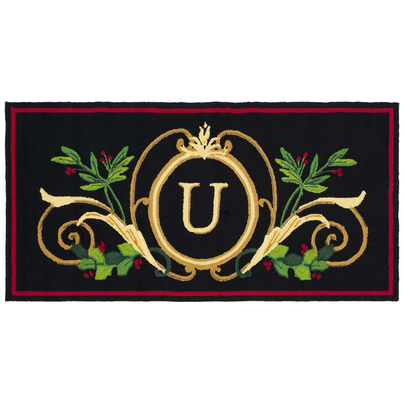 Bilbania Personalizable Outdoor Doormat, 36" W x 72" L, U