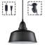 Luminaire suspendu noir à poulie Plug House-1955419985