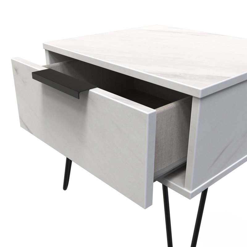 Turah 58cm W Manufactured Wood Bedside Table