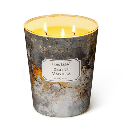Fumée vanille | Bougies parfumées 3-Wick Homelights