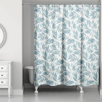 Deraney Floral Shower Curtain