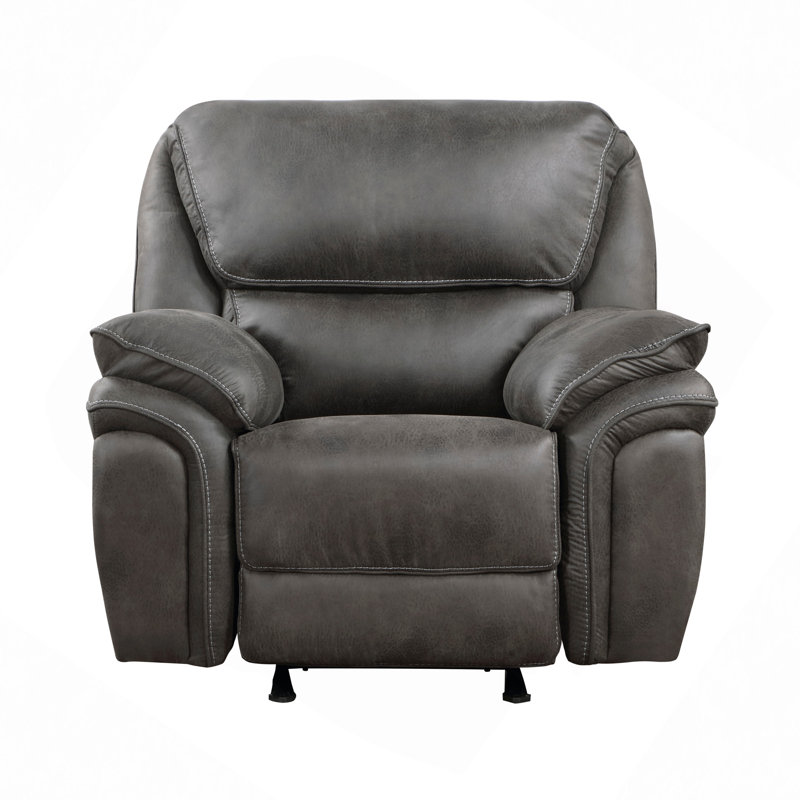 Fauteuil inclinable en microfibre de 1 pièce