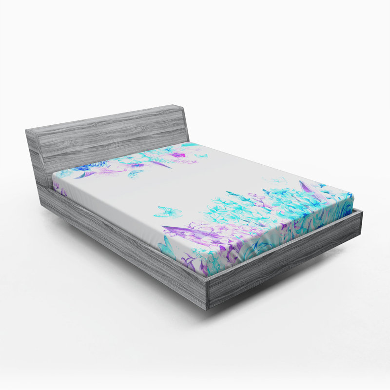 Drap-housse floral shabby, Drap-housse grand